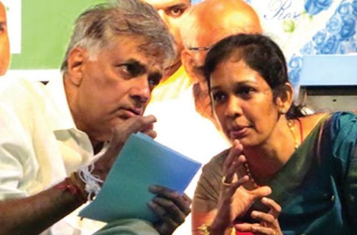 PM requests President to remove State Minister Vijayakala Maheswara