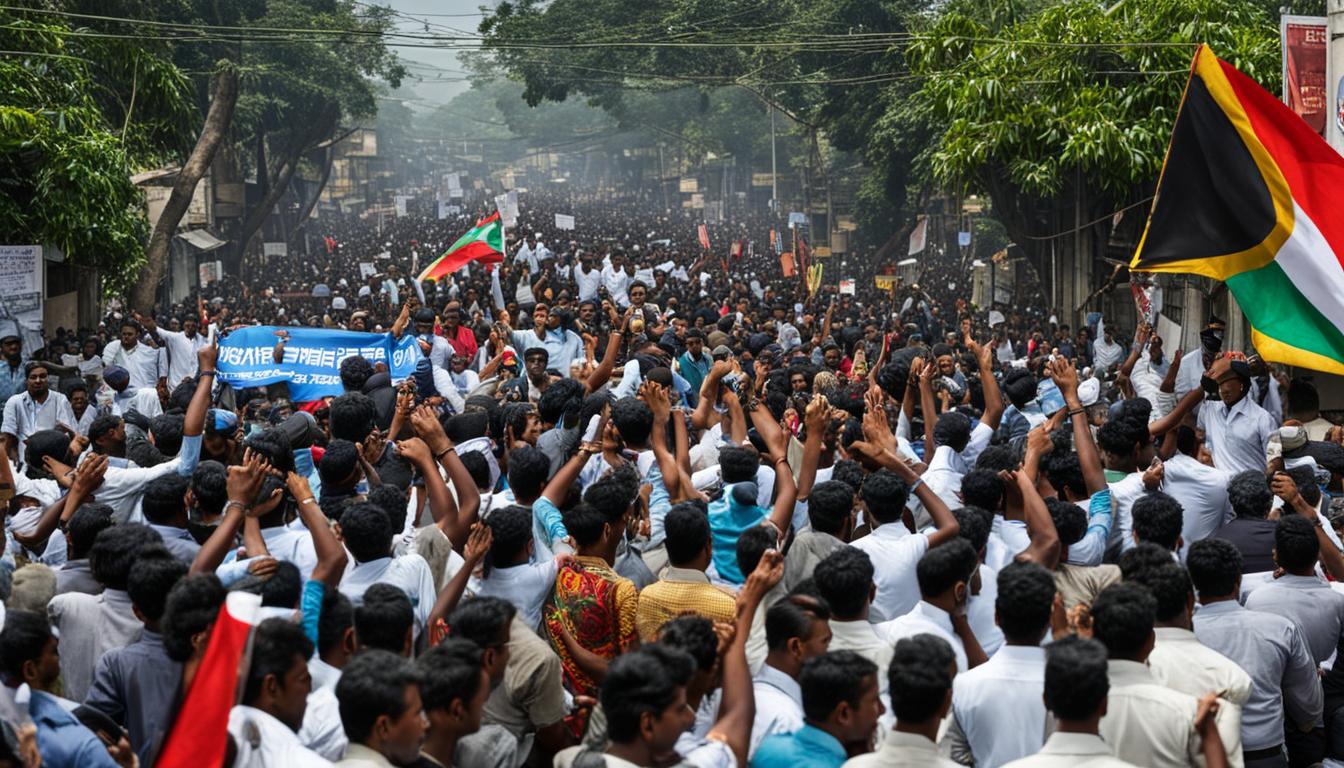 Colombo VAT Protest
