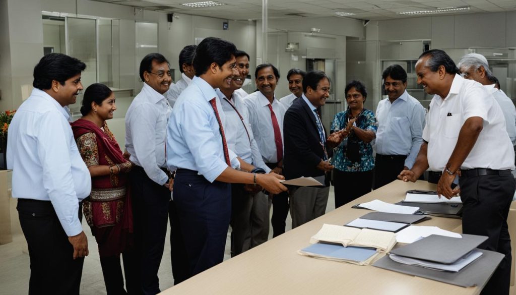 Indian Delegates Visit BOI